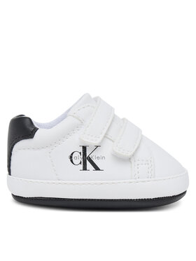Calvin Klein Calvin Klein Αθλητικά Low Cut Velcro Sneaker V0B9-83145-1582 Λευκό