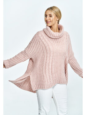 FIGL FIGLFIGL Maglione M892 Rosa Oversize