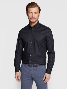 Tommy Hilfiger Tommy Hilfiger Srajca Flex MW0MW29969 Mornarsko modra Regular Fit