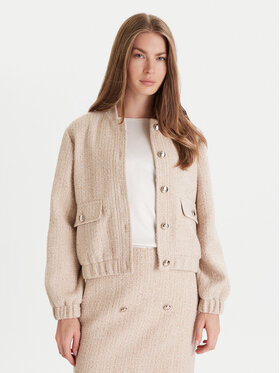 JOOP! JOOP! Bunda bomber 58 253J58Jewel 30047954 Béžová Regular Fit