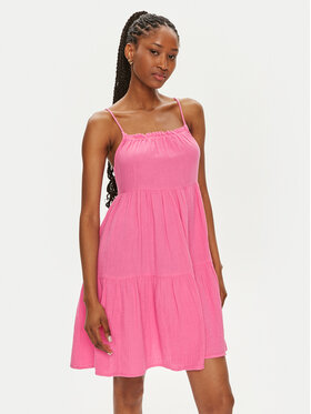 ONLY ONLY Sukienka letnia Thyra 15317781 Różowy Regular Fit