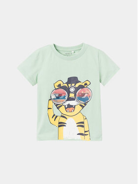 NAME IT NAME IT T-krekls Dante 13228559 Zaļš Regular Fit
