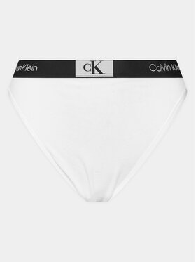 Calvin Klein Underwear Braziljske Spodnje Hlačke High Waist Brazilian 000QF7223E Bela