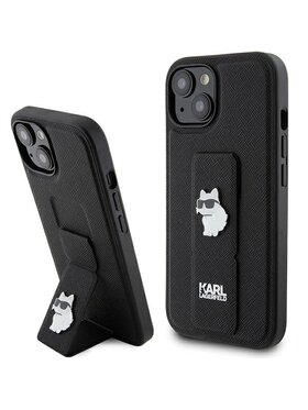 KARL LAGERFELD KARL LAGERFELD Etui na telefon iPhone 15 Plus Czarny