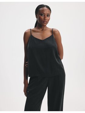 Esotiq Esotiq Bluzka 46076 Czarny Regular Fit