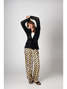 YOU by Tokarska YOU by Tokarska Kardigan lovina Czarny Regular Fit