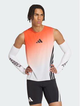 adidas adidas Tank top 169179 Biały Slim Fit