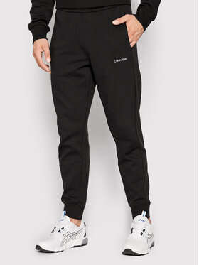 Calvin Klein Calvin Klein Melegítő alsó Micro Logo K10K109940 Fekete Relaxed Fit