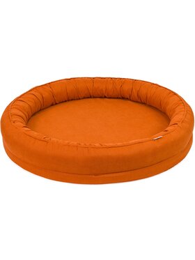Cotton&Sweets Cotton&Sweets Gniazdo Gniazdko Junior Basic bez falbanki Ceglaste Brązowy