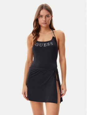 Guess Guess Mini sukňa E5GD01 MC040 Čierna Regular Fit