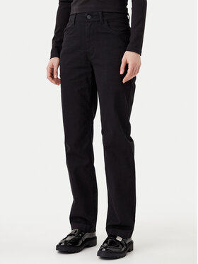 Calvin Klein Jeans Calvin Klein Jeans Kalhoty z materiálu J20J224852 Černá Straight Fit
