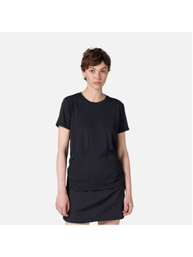 Rossignol Rossignol T-Shirt W Plain Tee Czarny Regular Fit