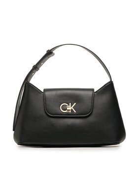 Calvin Klein Calvin Klein Soma Re-Lock Shoulder Bag Md K60K610769 Melns