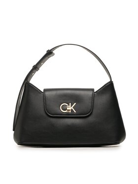 Calvin Klein Calvin Klein Τσάντα Re-Lock Shoulder Bag Md K60K610769 Μαύρο