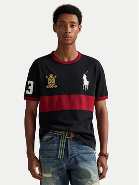 Polo Ralph Lauren Polo Ralph Lauren T-shirt 710P00093003 Crna Regular Fit