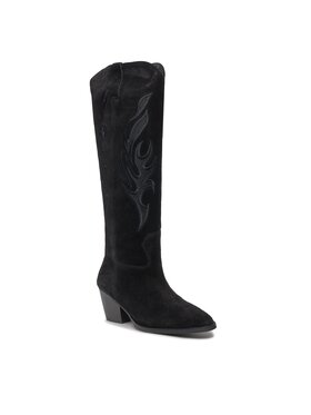 Bronx Bronx Kozačky High boots 14297-C Černá