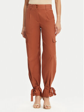 Marciano Guess Marciano Guess Pantaloni di tessuto 5GGB20 7315A Rame Regular Fit