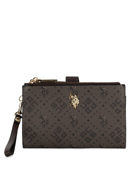 U.S. Polo Assn. U.S. Polo Assn. Duży Portfel Damski BIUXT6224WVP Brązowy