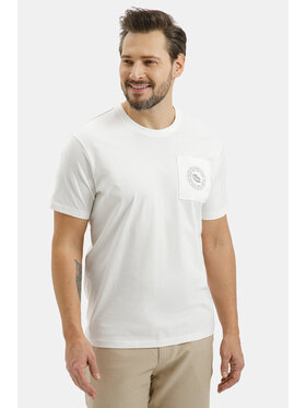 Cross Jeans Cross Jeans T-Shirt 16153-028 Biały Regular Fit