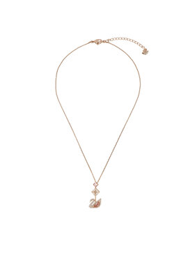 Swarovski Swarovski Κολιέ Dazzling Swan 5473024 Ροζ χρυσό