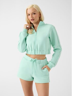 Guess Guess Bluza 182624 Zielony Classic Fit