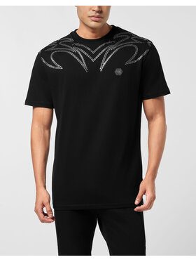 PHILIPP PLEIN PHILIPP PLEIN T-shirt 26245 Nero Regular Fit