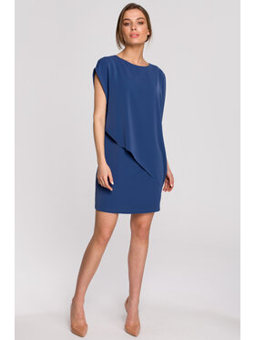 Stylove Stylove Sukienka codzienna S262 Niebieski Regular Fit