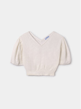 Mayoral Mayoral Blūze 6102 Balts Regular Fit