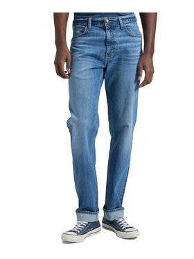 Lee Lee Jeansy 112376379 Niebieski Relaxed Fit