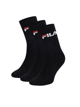 Fila Fila Dlouhé ponožky F9505-AW24 (3-pack) Černá