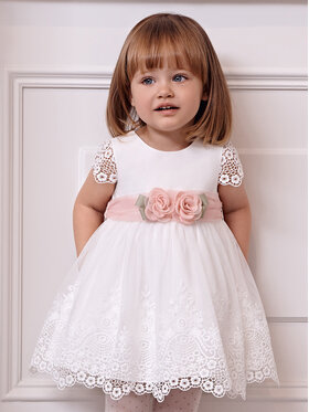 Abel & Lula Abel & Lula Elegantiška suknelė 5011 Écru Regular Fit