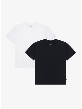 Pako Lorente Pako Lorente Komplet 2 t-shirtów P000B-TT-003 Kolorowy Oversize