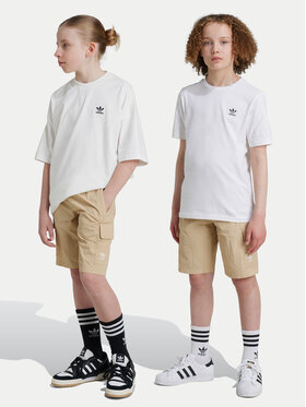 adidas adidas Спортивні шорти IX7598 Бежевий Regular Fit