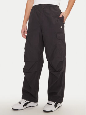 Champion Champion Pantaloni trening 220414 Negru Loose Fit