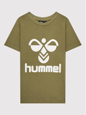 Hummel Hummel T-shirt Tres 213851 Zelena Regular Fit