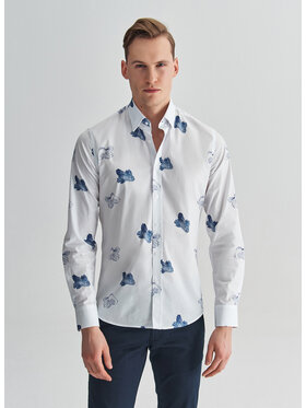 Pako Lorente Pako Lorente Koszula P22SF-1X-003 Biały Slim Fit