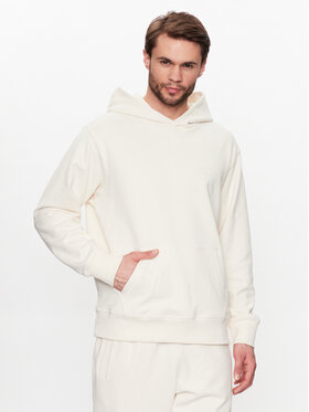 New Balance New Balance Pulóver MT23565 Ekru Relaxed Fit