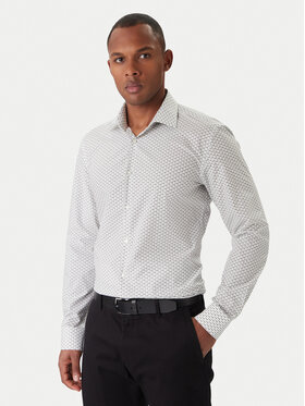 HUGO HUGO Koszula Kenno 50555318 Biały Slim Fit