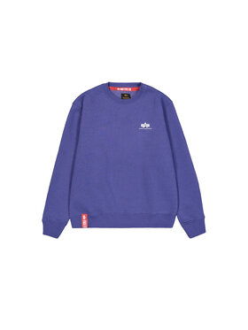 Alpha Industries Alpha Industries Bluza Basic Small Logo Sweatshirt Fioletowy Regular Fit