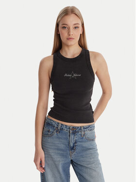 Guess Jeans Guess Jeans Felső 180345 Fekete Classic Fit