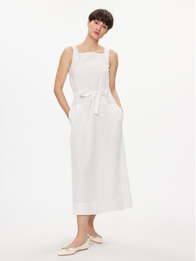 Max Mara Leisure Max Mara Leisure Suvekleit Panfilo 2416221068 Valge Regular Fit