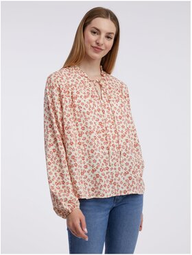 Orsay Orsay Bluzka 650249330000__38 Bordowy Regular Fit