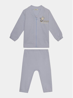 United Colors Of Benetton United Colors Of Benetton Trenerka 3J70AK00G Plava Regular Fit