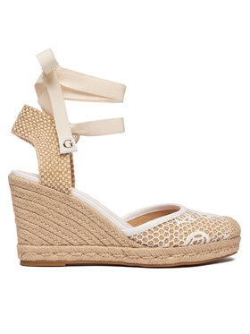 Guess Guess Espadrilės FLJCHY FAL04 Balta
