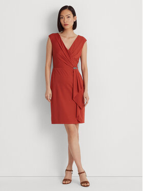 LAUREN RALPH LAUREN Lauren Ralph Lauren Koktejlové šaty 253906356003 Červená Regular Fit