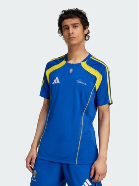 adidas adidas Koszulka techniczna Juventus Vialli Pack Niebieski jasny Slim Fit