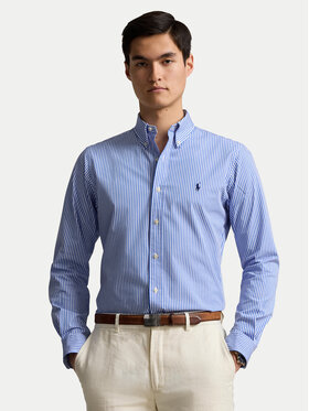 Polo Ralph Lauren Polo Ralph Lauren Πουκάμισο 710929346001 Ανοιχτό μπλε Custom Fit