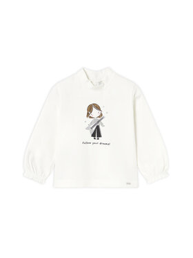 Mayoral Mayoral Blusa 2073 Bianco Regular Fit