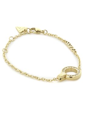 Guess Guess Náramok Circle Lights JUBB03 162JW Žlté pozlátenie