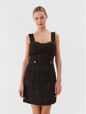 Guess Guess Kleid für den Alltag W3BK0L WFQH0 Schwarz Regular Fit